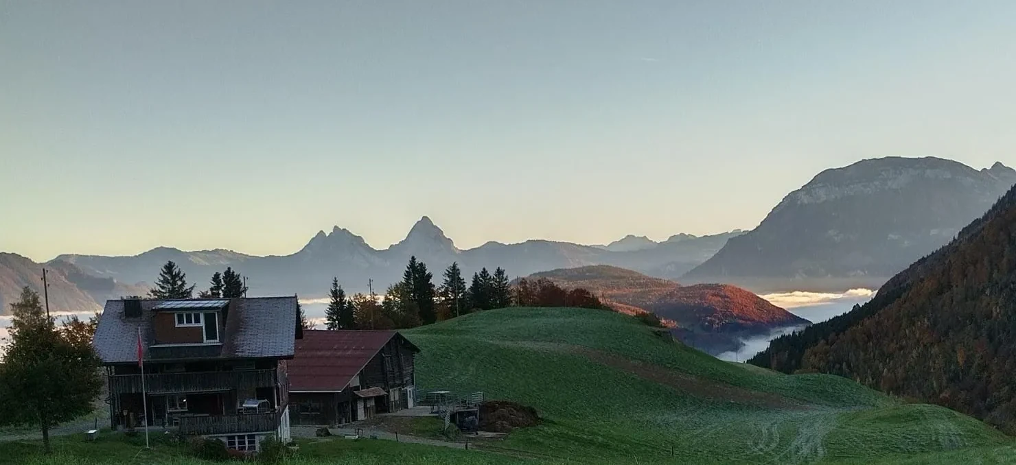 Das Atelier auf dem Berg